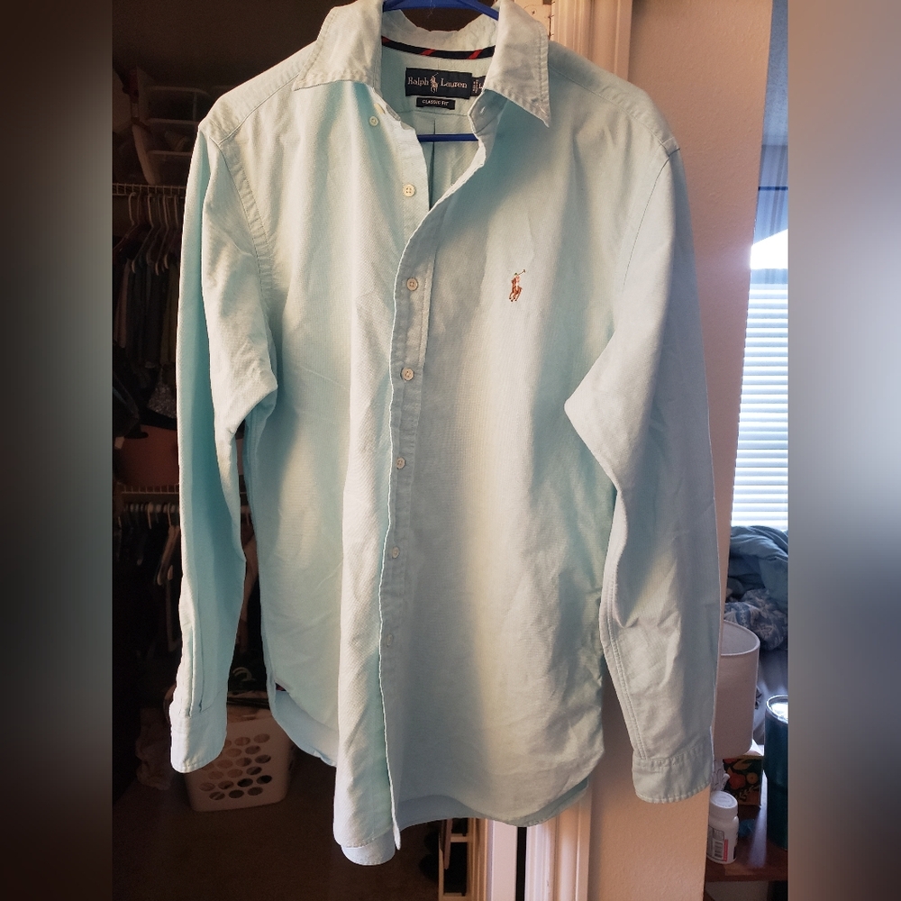 Ralph Lauren Polo Shirt Men's Classic Fit Size L